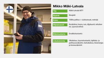 Follow a Farmer profiili: Mikko Mäki-Latvala
